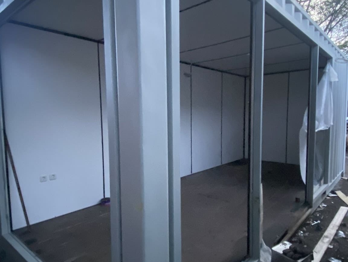Container office dojo 2x20ft tandem — PT Kiranalea