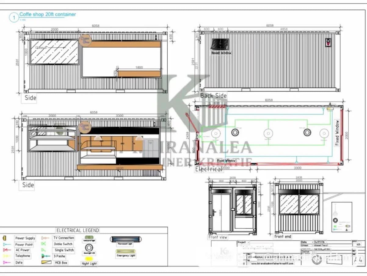 Gambar desain dan engineering kontainer Kiranalea — foto 6